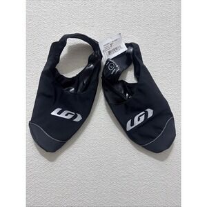 NWT Louis Garneau Cycling Black Toe Covers Style 1083011 Size Large